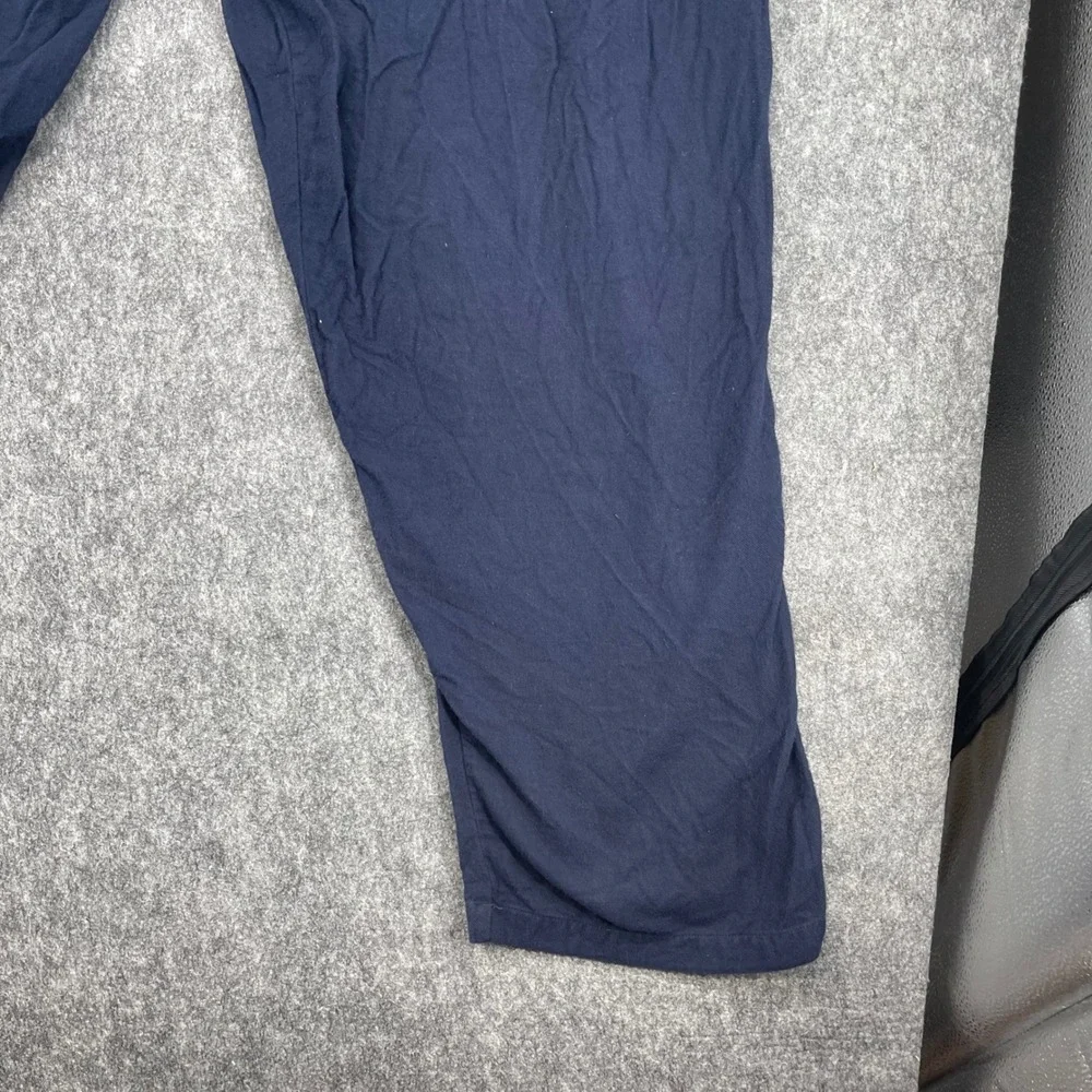 Polo Ralph Lauren Pants Mens XL Blue Knit Pajama Lounge Drawstring Pony Logo